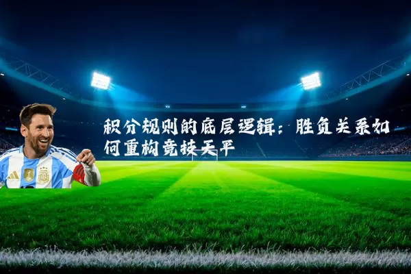 积分规则的底层逻辑:胜负关系如何重构竞技天平